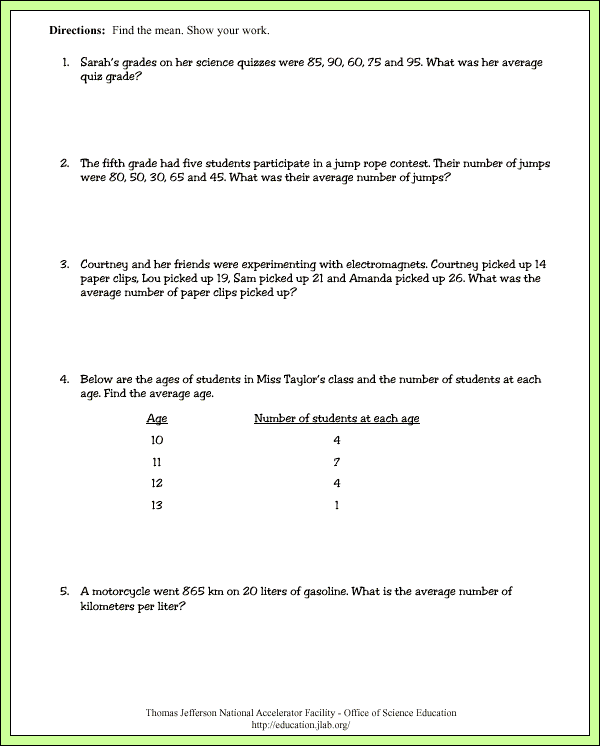 Magnets and Electromagnets - Related Activities - Math (cont)
