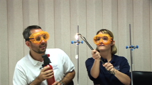 Liquid Oxygen and Fire!