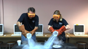 Let's Pour Liquid Nitrogen on the Floor!