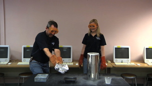 Liquid Nitrogen and Lava!
