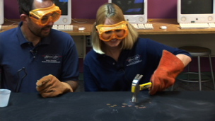 Shattering Pennies!