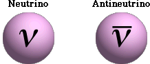 Neutrinos are neutral particles that rarely interact with matter.