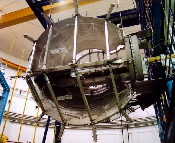 Experimental Hall B - CLAS Superconducting Magnets