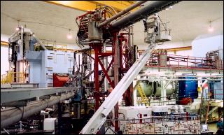 Experimental Hall C - Accelerator Tunnel View