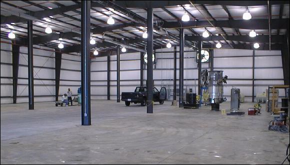 Physics Storage Building - Storage Area