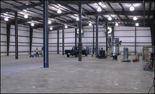 Physics Storage Building - Storage Area