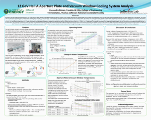 12 GeV Hall A Cooling System Analysis