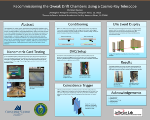 Recommissioning the Qweak Drift Chambers