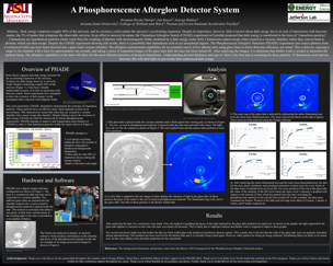 A Phosphorescent Detector System