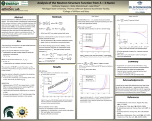 Neutron Structure Function from A = 3 Nuclei