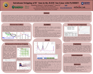 Intrabeam Stripping of H<sup>-</sup> Ions