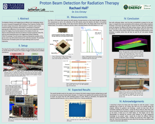 Proton Beam Detection