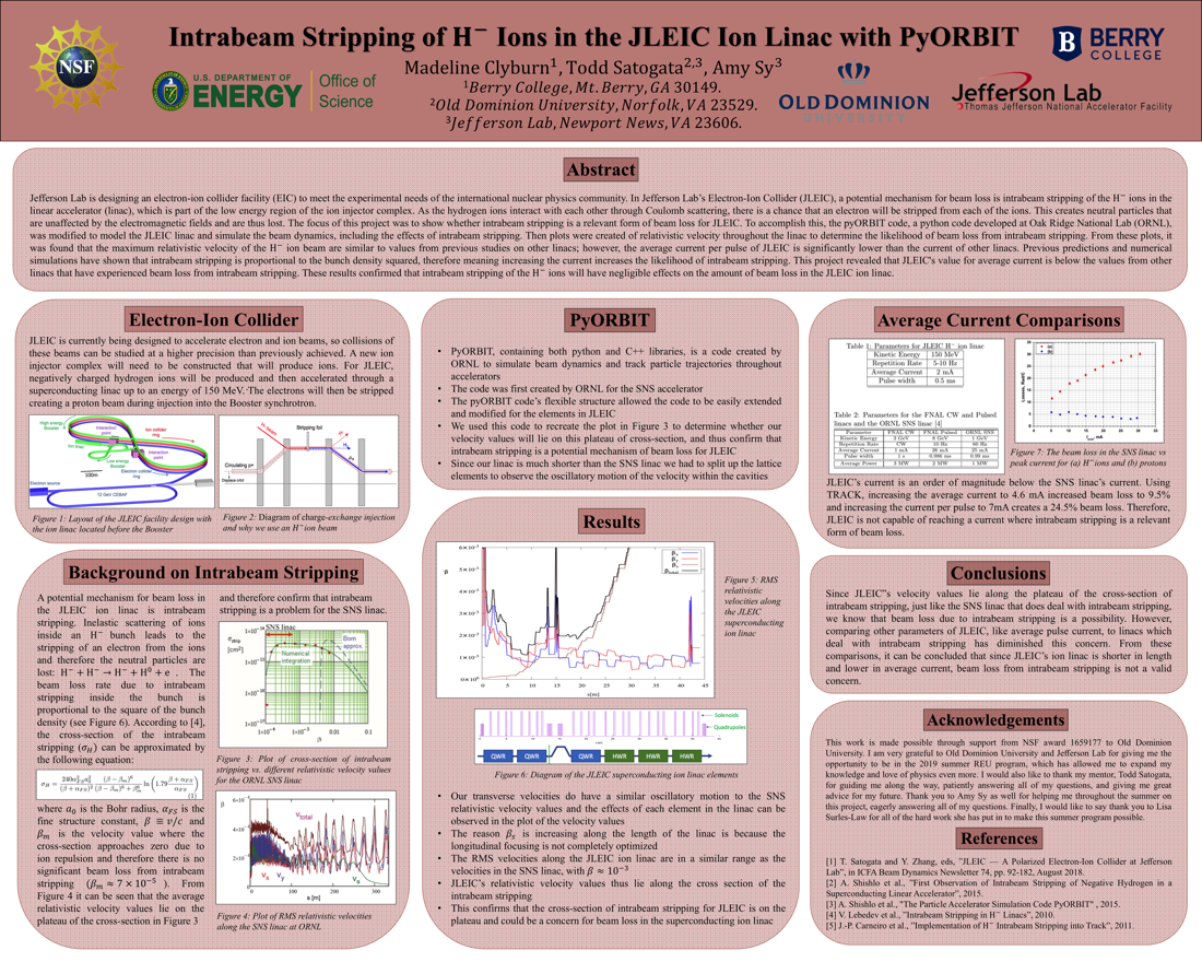 Intrabeam Stripping of H<sup>-</sup> Ions in the JLEIC Ion Linac with PyOrbit