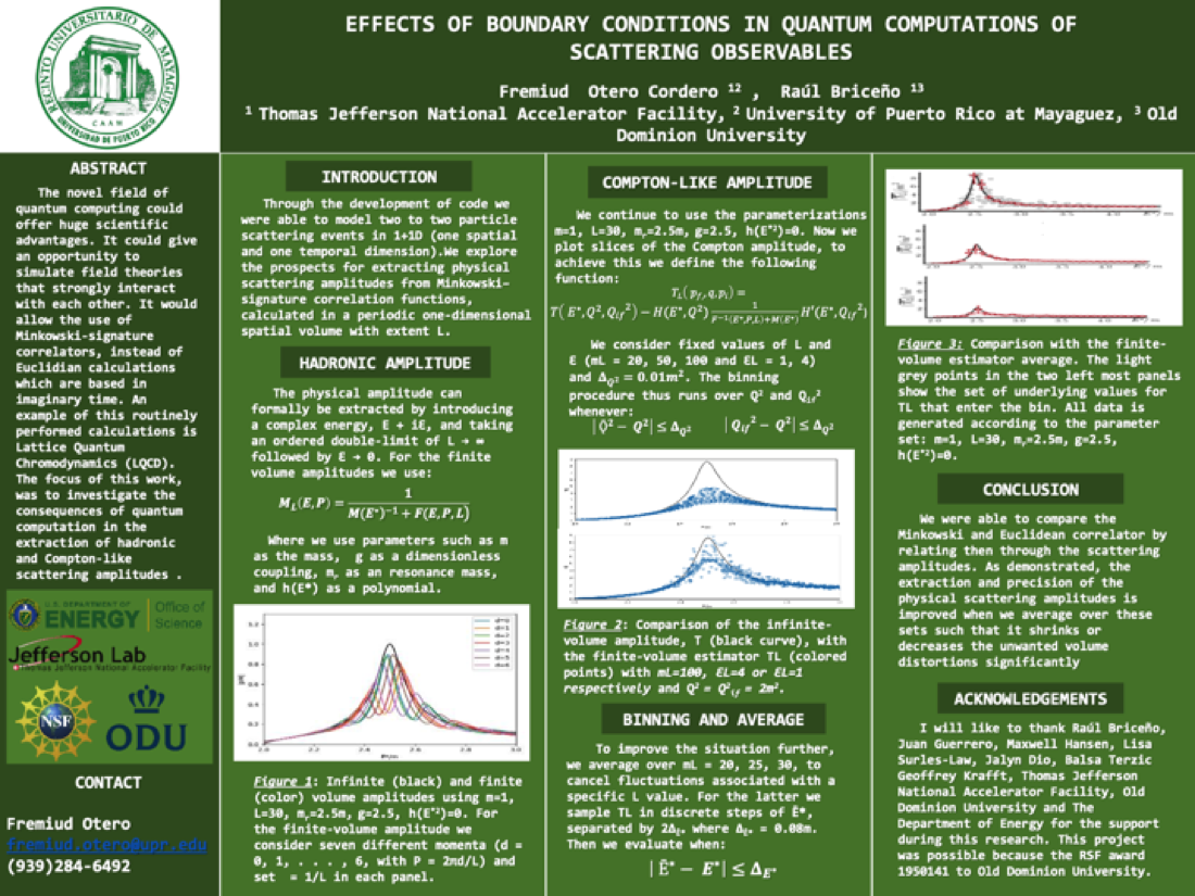 Effects of Boundary Conditions in Quantum<br>Computations of Scattering Observables