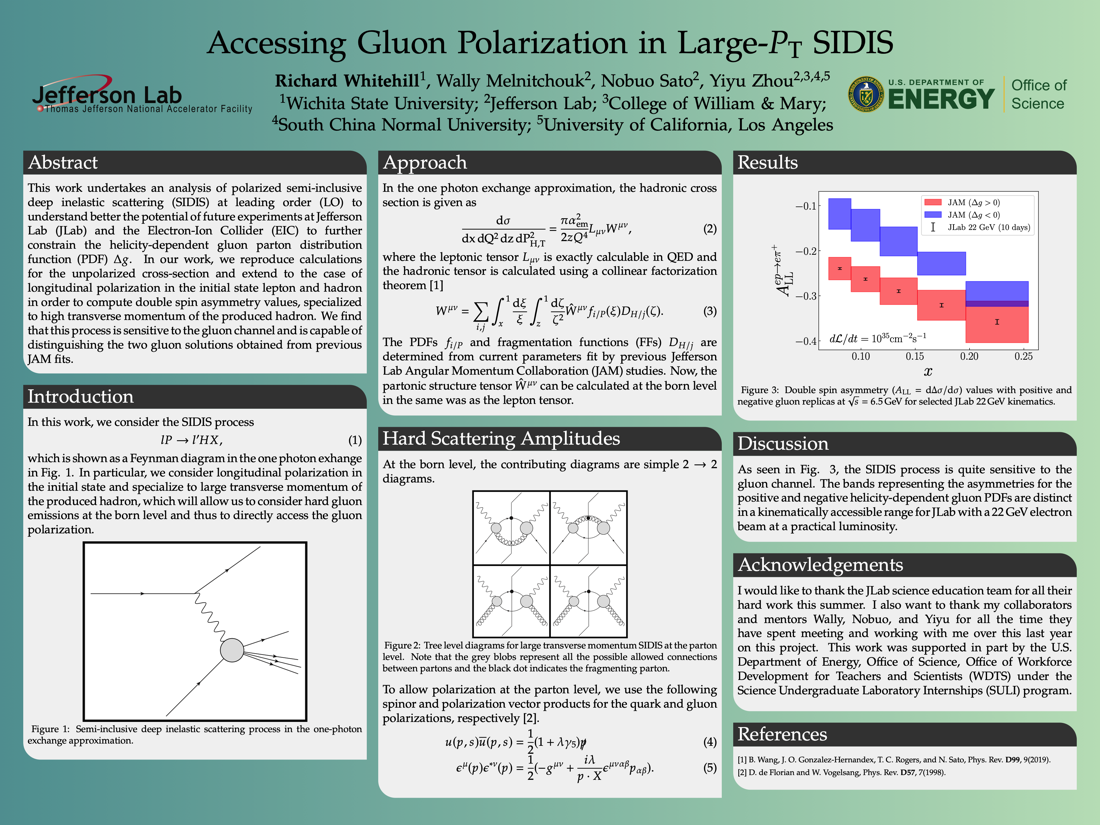 Accessing Gluon Polarization with Large-P<sub>T</sub> Hadrons in SIDIS